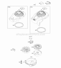 Part Location Diagram of 590586 Briggs and Stratton Screw